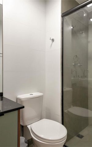 Studio à venda com 44m², 1 quarto e sem vagaBanheiro