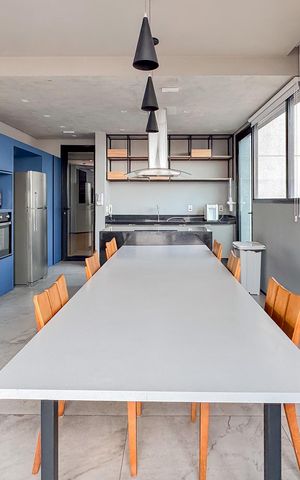 Studio à venda com 44m², 1 quarto e sem vagaEspaço Gourmet