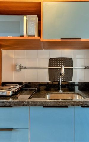 Studio à venda com 44m², 1 quarto e sem vagaCozinha