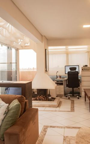 Apartamento para alugar com 153m², 2 quartos e 3 vagasCobertura/Espaço gourmet