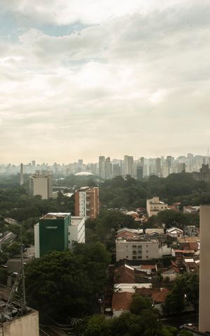 Apartamento para alugar com 153m², 2 quartos e 3 vagasVista da Varanda da Cobertura/Espaço gourmet