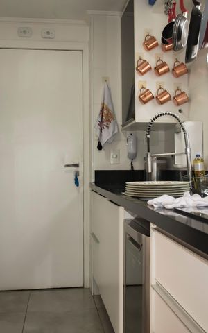 Apartamento para alugar com 153m², 2 quartos e 3 vagasCozinha