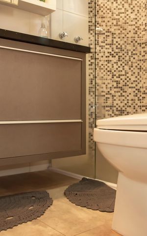 Apartamento para alugar com 153m², 2 quartos e 3 vagasBanheiro da Suíte