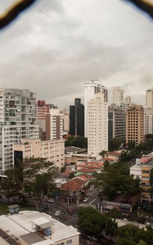 Apartamento para alugar com 153m², 2 quartos e 3 vagasVista da Área de Serviço