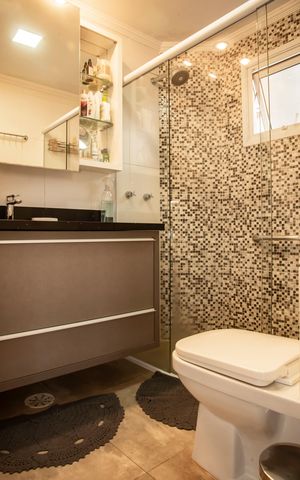 Apartamento para alugar com 153m², 2 quartos e 3 vagasBanheiro da Suíte