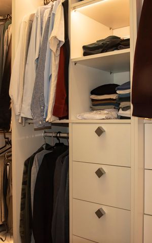Apartamento para alugar com 153m², 2 quartos e 3 vagasSuíte - Closet