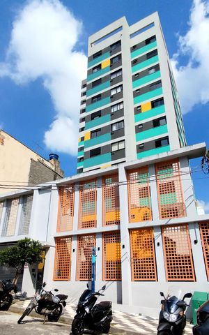 Apartamento à venda com 35m², 2 quartos e sem vaga Apartamento à venda com 35m², 2 quartos e sem vagaFachada