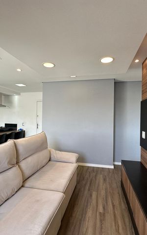 Apartamento para alugar com 54m², 1 quarto e 1 vaga Apartamento para alugar com 54m², 1 quarto e 1 vagaSala