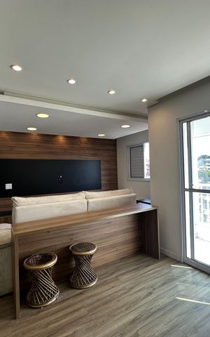 Apartamento para alugar com 54m², 1 quarto e 1 vaga Apartamento para alugar com 54m², 1 quarto e 1 vagaSala