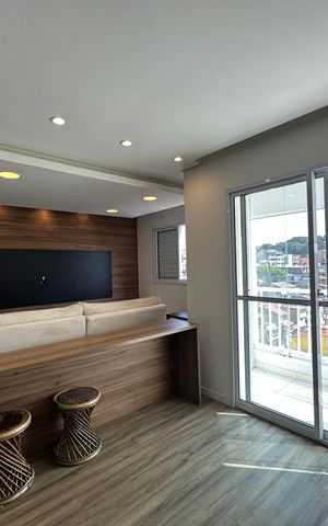 Apartamento para alugar com 54m², 1 quarto e 1 vaga Apartamento para alugar com 54m², 1 quarto e 1 vagaSala