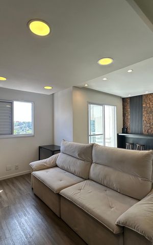Apartamento para alugar com 54m², 1 quarto e 1 vaga Apartamento para alugar com 54m², 1 quarto e 1 vagaSala