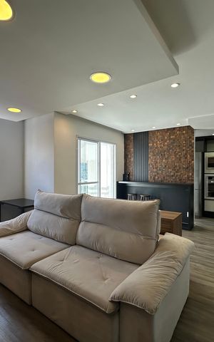 Apartamento para alugar com 54m², 1 quarto e 1 vaga Apartamento para alugar com 54m², 1 quarto e 1 vagaSala