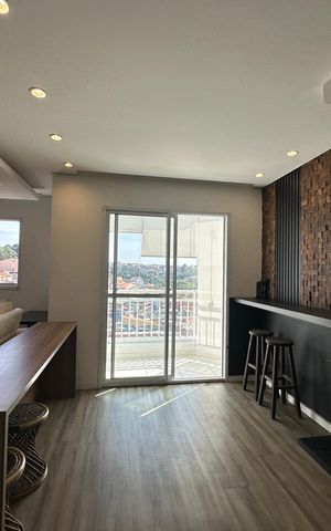 Apartamento para alugar com 54m², 1 quarto e 1 vaga Apartamento para alugar com 54m², 1 quarto e 1 vagaSala