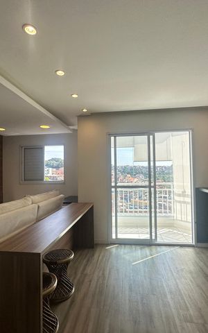 Apartamento para alugar com 54m², 1 quarto e 1 vaga Apartamento para alugar com 54m², 1 quarto e 1 vagaSala