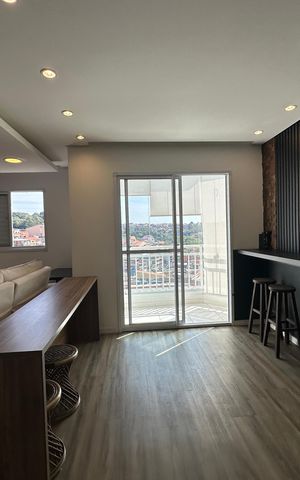 Apartamento para alugar com 54m², 1 quarto e 1 vaga Apartamento para alugar com 54m², 1 quarto e 1 vagaSala
