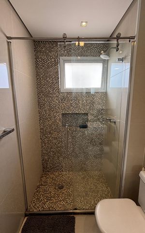 Apartamento à venda com 236m², 3 quartos e 4 vagasBanheiro da Suíte 3