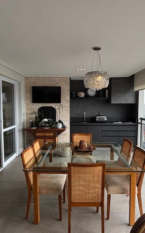 Apartamento à venda com 236m², 3 quartos e 4 vagasVaranda da Sala
