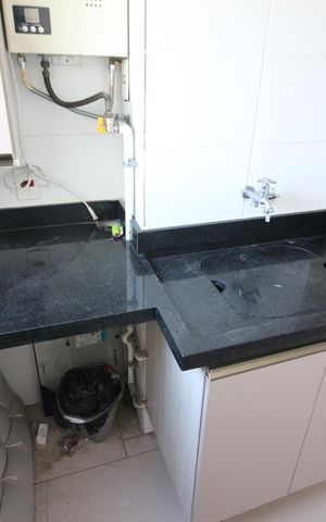Apartamento à venda com 48m², 2 quartos e 1 vagaCozinha e Área de Serviço