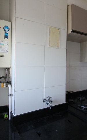 Apartamento à venda com 48m², 2 quartos e 1 vagaCozinha e Área de Serviço