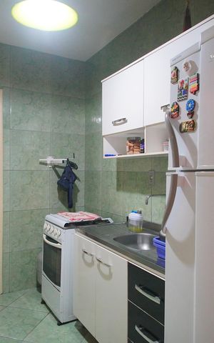 Apartamento à venda com 66m², 1 quarto e sem vagaCozinha