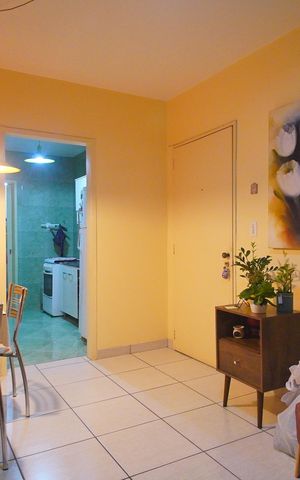 Apartamento à venda com 66m², 1 quarto e sem vagasala