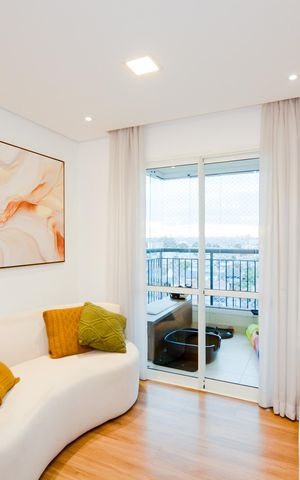 Apartamento para alugar com 74m², 1 quarto e 1 vagaSala
