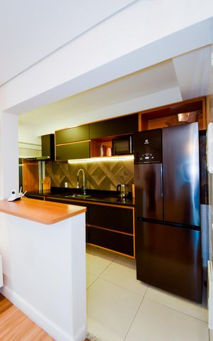 Apartamento para alugar com 74m², 1 quarto e 1 vagaCozinha