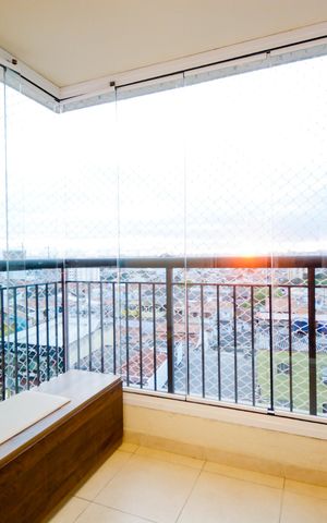 Apartamento para alugar com 74m², 1 quarto e 1 vagaVaranda da Sala