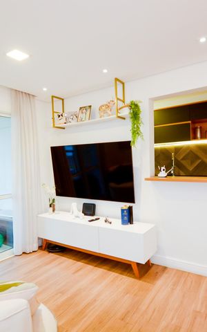 Apartamento para alugar com 74m², 1 quarto e 1 vagaSala