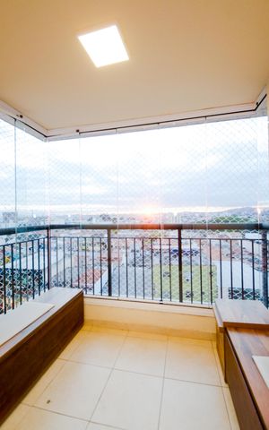 Apartamento para alugar com 74m², 1 quarto e 1 vagaVaranda da Sala