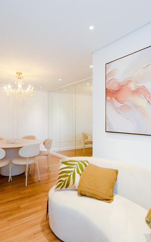 Apartamento para alugar com 74m², 1 quarto e 1 vagaSala