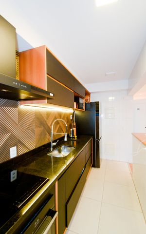 Apartamento para alugar com 74m², 1 quarto e 1 vagaCozinha