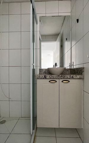 Apartamento à venda com 42m², 2 quartos e sem vaga Apartamento à venda com 42m², 2 quartos e sem vagaBanheiro