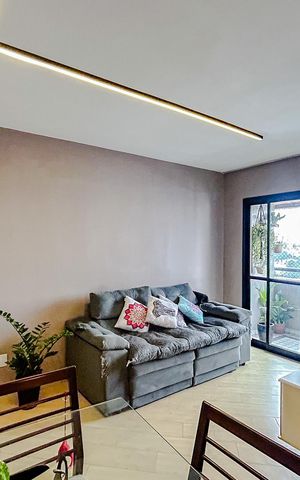 Apartamento para alugar com 70m², 3 quartos e 2 vagasSala