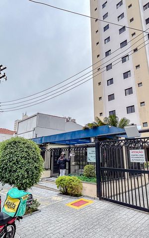 Apartamento para alugar com 70m², 3 quartos e 2 vagasFachada com Plaquinha