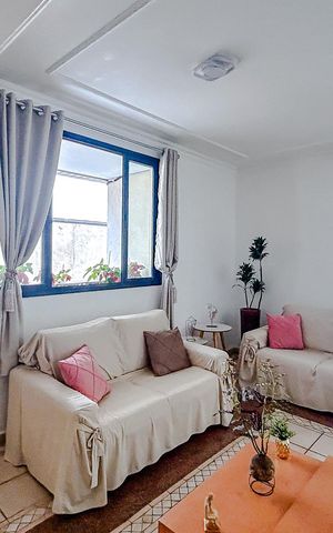 Apartamento para alugar com 70m², 3 quartos e 2 vagasHall social