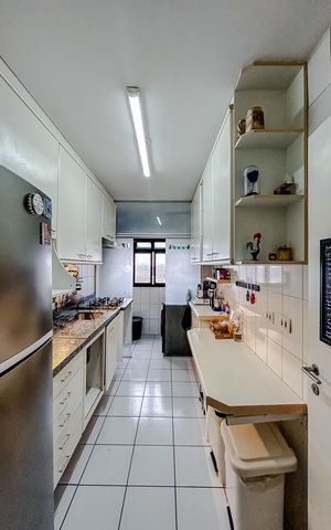 Apartamento para alugar com 70m², 3 quartos e 2 vagasCozinha