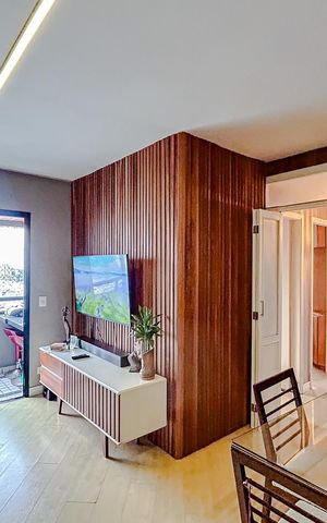 Apartamento para alugar com 70m², 3 quartos e 2 vagasSala