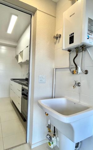 Apartamento para alugar com 63m², 2 quartos e 1 vaga Apartamento para alugar com 63m², 2 quartos e 1 vagaÁrea de Serviço