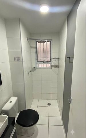 Apartamento à venda com 50m², 2 quartos e sem vaga Apartamento à venda com 50m², 2 quartos e sem vagaBanheiro