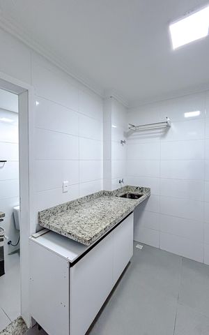 Apartamento à venda com 40m², 1 quarto e sem vagaCozinha e Área de Serviço