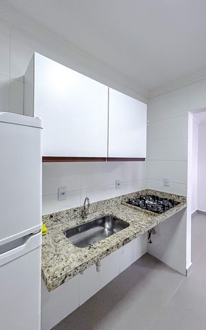 Apartamento à venda com 40m², 1 quarto e sem vagaCozinha e Área de Serviço