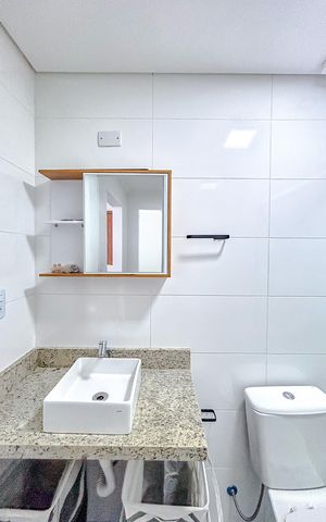 Apartamento à venda com 40m², 1 quarto e sem vagaBanheiro