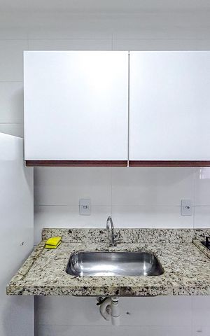 Apartamento à venda com 40m², 1 quarto e sem vagaCozinha e Área de Serviço