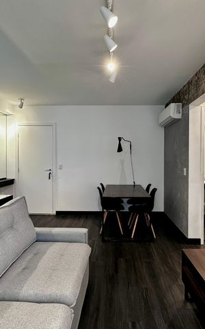Apartamento para alugar com 42m², 1 quarto e 1 vaga Apartamento para alugar com 42m², 1 quarto e 1 vagaSala