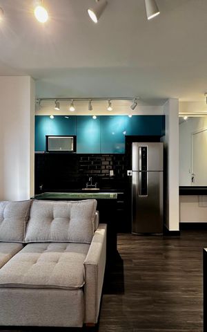 Apartamento para alugar com 42m², 1 quarto e 1 vaga Apartamento para alugar com 42m², 1 quarto e 1 vagaSala