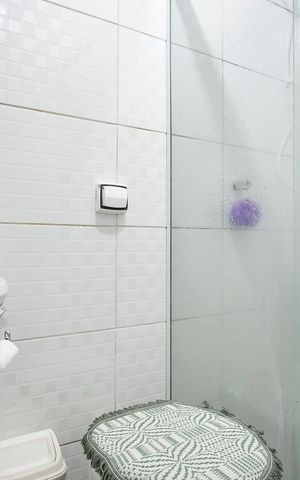 Apartamento à venda com 49m², 1 quarto e 1 vagaBanheiro Social