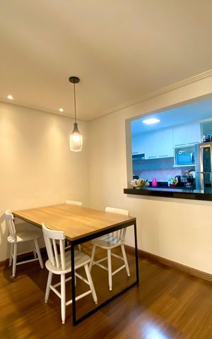 Apartamento à venda com 69m², 2 quartos e 1 vaga Apartamento à venda com 69m², 2 quartos e 1 vagaSala de Jantar