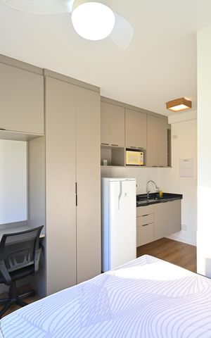 Studio para alugar com 18m², 1 quarto e sem vagaStudio