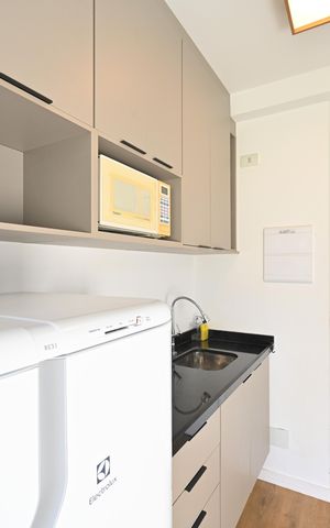 Studio para alugar com 18m², 1 quarto e sem vagaCozinha